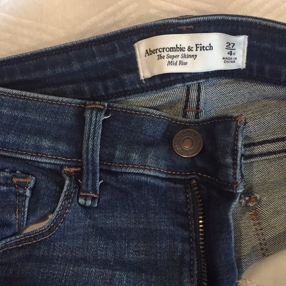 Abercrombie & Fitch The Super Skinny Jeans - Picture 3 of 7